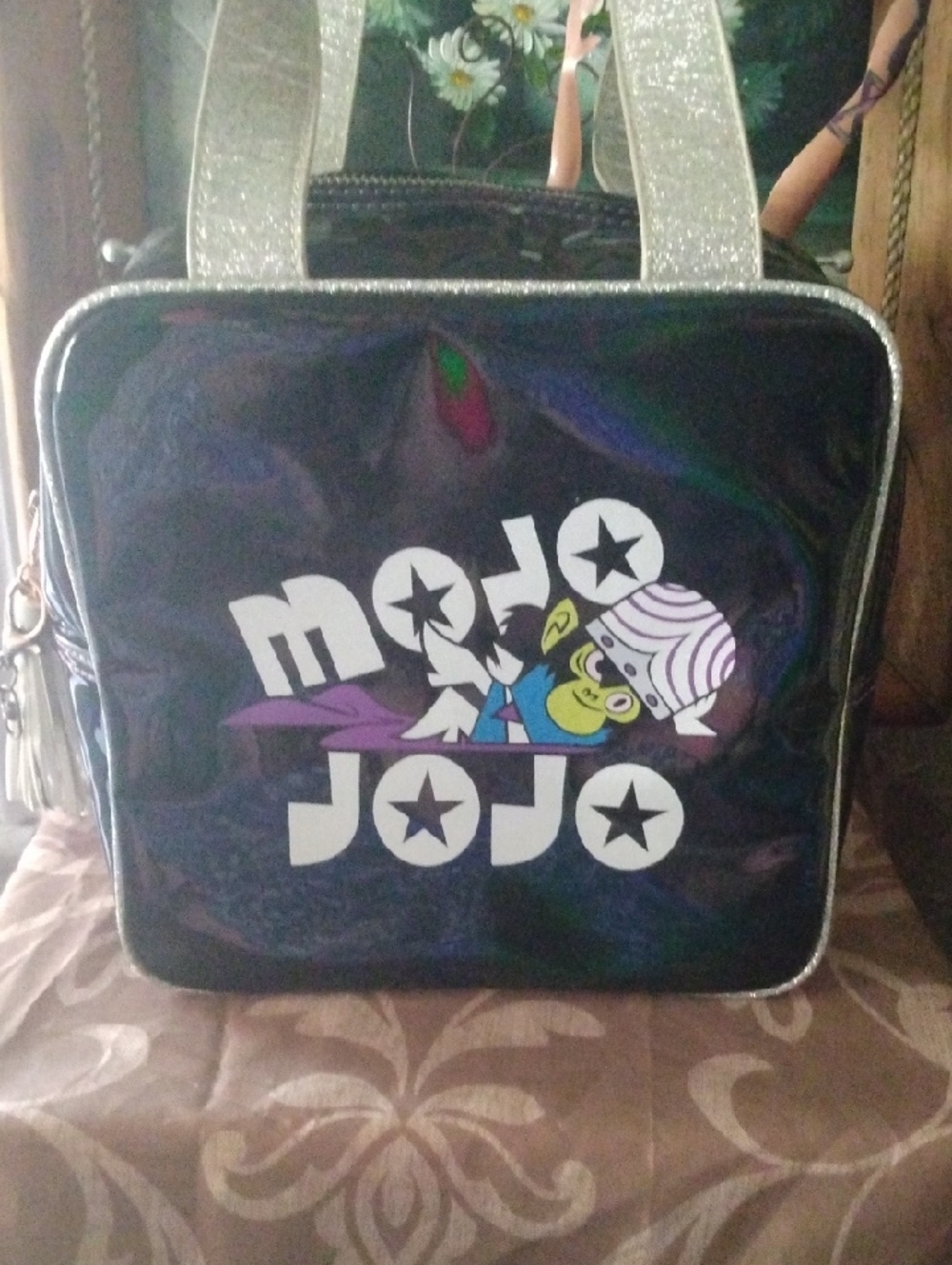 Power Puff Girls  Mojo  Bag Note Missing Black Ball From Zipper